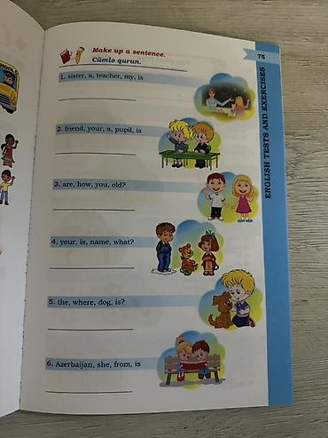 Testlər: Məhsul: “English Tests and Exercises – 2” (Manafova Günel, Namazova — 2