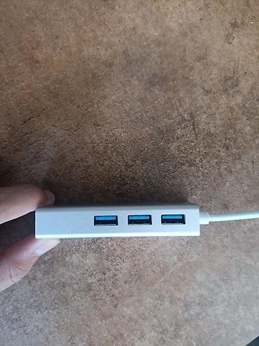 мышик: USB‑C хаб (адаптер) на 3 порта USB 3.0 - Разъём подключения к — 2