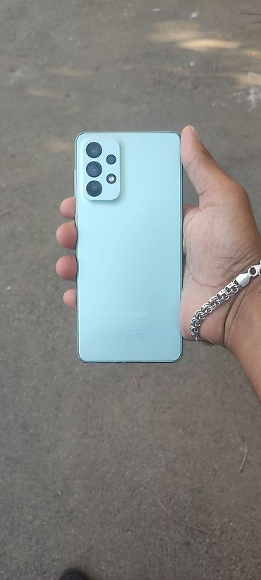 ses mixeri: Samsung Galaxy A73 5G, 256 GB, rəng - Yaşıl, Sensor — 2