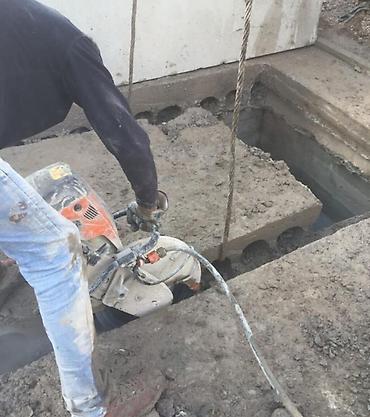 Beton işləri: Beton və dəmir-beton səthlərdə almaz karotla dəlikləmə və kəsim — 5