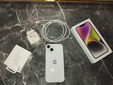 Apple iPhone: IPhone 14, Ağ, Face ID — 5