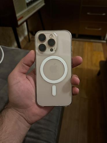 iphone: IPhone 16 Pro, 128 GB, Desert Titanium — 1