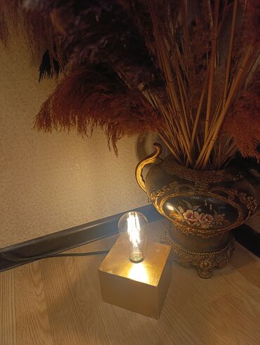 Stol lampaları: Beton korpuslu, abstrakt dizaynlı masa lampası. Daxili işıqlandırma -da lalafo.az — 9 Stol lampaları: Beton korpuslu, abstrakt dizaynlı masa lampası. Daxili işıqlandırma — 9