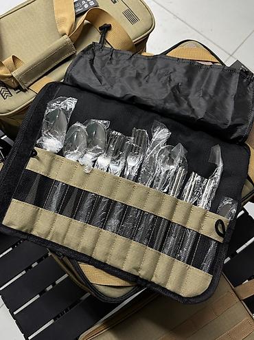 Другие товары для пикника: Набор для кемпинга и пикника в переносных органайзерах (5 комплектов) — 8