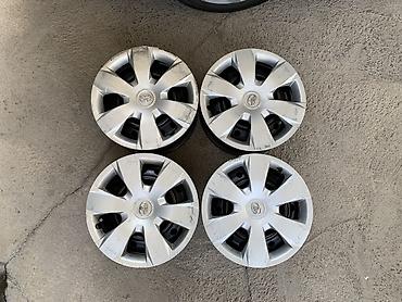 r16 camry: Железные Диски R 16 Toyota, Комплект, отверстий - 5, Б/у — 2