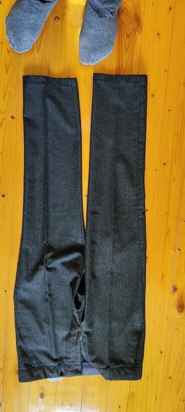 Şalvarlar: Klassik Şalvar, 5XL (EU 50), rəng - Boz