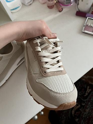 Кроссовки и спортивная обувь: Кроссовки Skechers, бежево‑кремовые Оригинал 🔥🔥 Привозные из США 🇺🇸 — 8