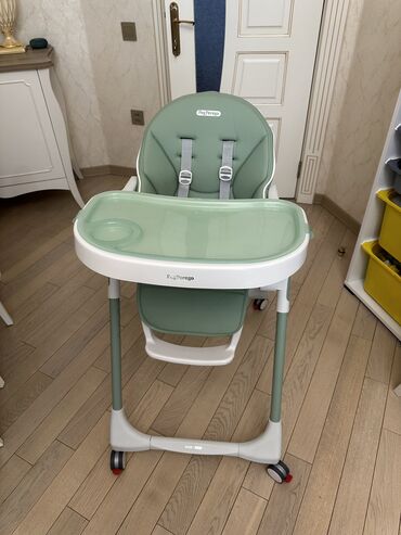 Manejlər: Продам стульчик для кормления Peg Perego Prima Pappa Follow Me Mint