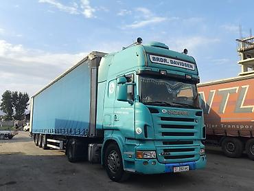 Тягач, Scania, 2006 г., Тентованный