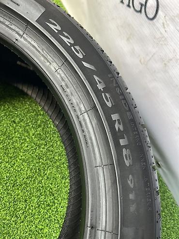pir: Шины 225 / 45 / R 18, Лето, Б/у, Пара, Легковые, Pirelli — 4