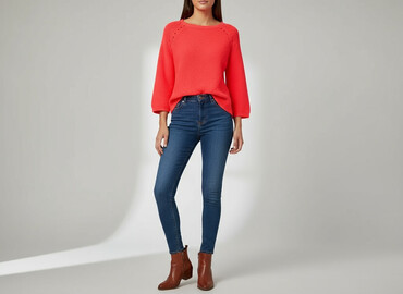 bluzka nirvana h m: H&M Basic, Светр жіночий, розмір M