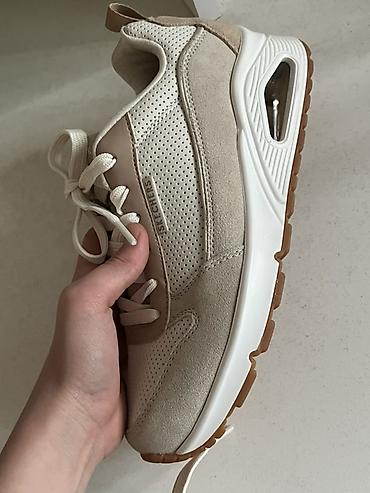 Кроссовки и спортивная обувь: Кроссовки Skechers, бежево‑кремовые Оригинал 🔥🔥 Привозные из США 🇺🇸 — 6