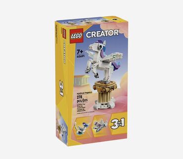 детский игровой набор щенячий патруль: LEGO Creator seriyasından olan bu yığılabilən mifik Pegasus dəsti