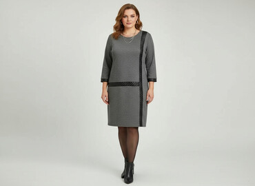 sukienki 4xl: Women`s dress, size 3XL