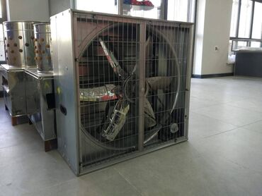 машинки для стрижки животных: Вентилятор для курятника, 1400мм, 380 вольт, 1100 ватт, поток воздуха