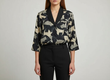 kimono bluzki: Bluzka damska, rozmiar S
