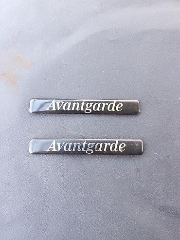 Наклейки-эмблемы «Avantgarde» для автомобиля (комплект 2 шт.) - Тип at lalafo.kg Наклейки-эмблемы «Avantgarde» для автомобиля (комплект 2 шт.) - Тип