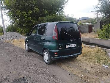 mini car: Toyota Yaris Verso: 2001 г., 1.3 л, Механика, Бензин, Минивэн — 5