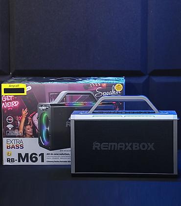 remax mk601: Портативная караоке колонка с 2-я микрофонами Remax RB-M61 Высокое — 3