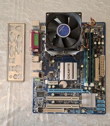 Masaüstü kompüterlər və iş stansiyaları: Bundle satılır Ana plata + CPU + Kuler + Ram - 35 AZN Ramsız - 25
