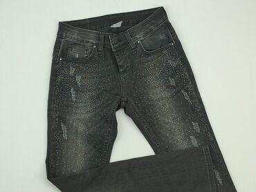 spódnice jeansowe czarne stradivarius: Jeans, S (EU 36), condition - Very good