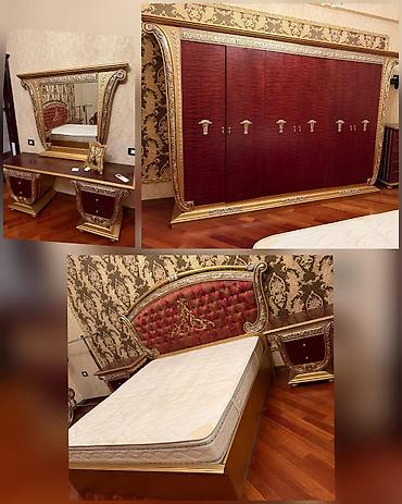 *2000₼ İtalya brend yataq mebeli :-TƏCİLİ SATILIR*‼️ Çox baha alınıb