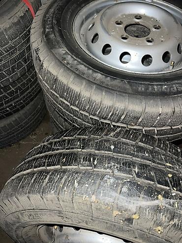 Дөңгөлөктөр монтажда 225 / 70 / R 15, Кыш, Колдонулган, Комплект, Темир, тешиктери - 5 — 1
