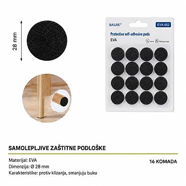 KMT EVA tepih za noge stola 2208193 Samolepljive zaštitne podloške za