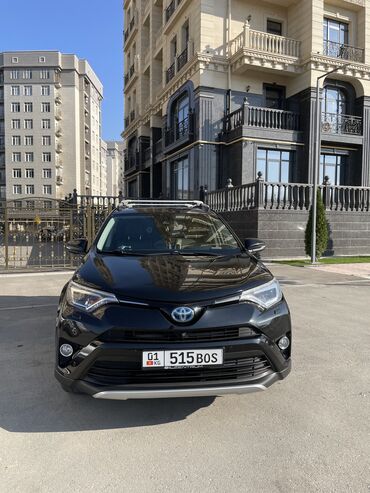 Toyota: Toyota RAV4: 2017 г., 2.5 л, Автомат, Гибрид, Внедорожник