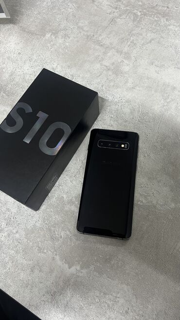 Samsung: Samsung Galaxy S10, Б/у, 128 ГБ, цвет - Черный, 2 SIM