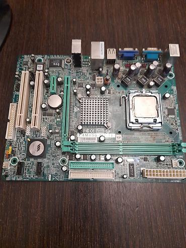 lga 1155 cpu: VIA P4M890 çipsetli anakart + LGA775 prosessor dəsti - Model — 1