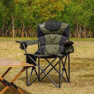 удочки бишкек цена: 🟠 Туристический стул Camp Master 🟠 ⠀ Широкий туристический складной