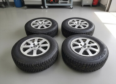 Диски: Литые Диски R 15 Honda, Комплект, отверстий - 5, Б/у — 1