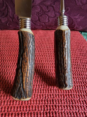 Noževi: Set nov za secenje mesa rosfraj italijanski 70te. Set za secenje — 12