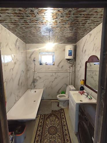 Продажа барачных домов: Ишкаванда Ак завод 38 сатылат квартирага алмашуу жолу бар ГАЗ СУУ СВЕТ — 6