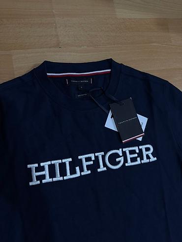 tommy helfiger: Мужская футболка, 2XL, S, M, Tommy Hilfiger, Новый, цвет - Синий, Самовывоз — 2
