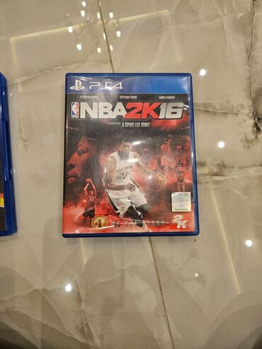 PS4 (Sony Playstation 4): PS4 diski nba2k16 ideal vəzyəttədir 15azn