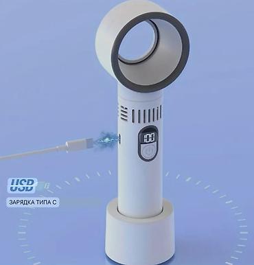 китайский веер: Компактный и портативный безлопастный вентилятор с USB-питанием и — 3