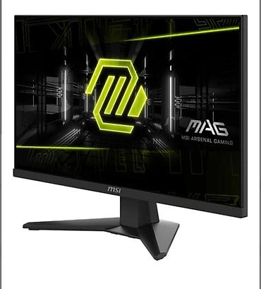 Monitorlar: MSI MAG 244F – 23.8" oyun monitoru Əsas xüsusiyyətlər: - Ekran — 2