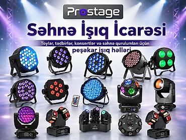 klounlar: Toy, tədbir, konsert və səhnə üçün peşəkar işıq avadanlıqlarının — 1