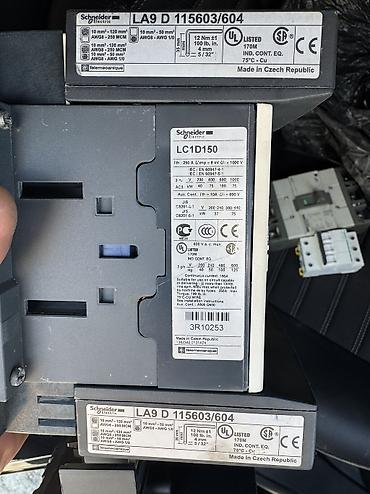 Ev və bağ: Schneider 150 amper kontaktor,orjinal mehsuldur,istifade — 2
