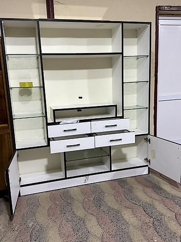 Ev üçün mebel: 🆘Təcili satılır🆘 ‼️Super vəziyyətdə‼️Ağ və qara rənglərin müasir — 2