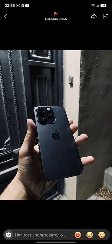 IPhone 14 Pro, Qara, Face ID lalafo.az -da IPhone 14 Pro, Qara, Face ID