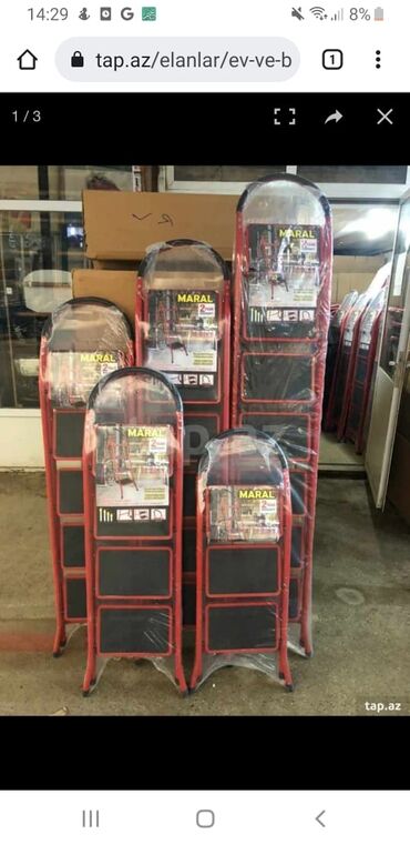 Nərdivanlar: DİQQƏT: Mağaza deyil.Anbar şirkət satışıdır.Hər çeşiddə Nərdivanların — 24