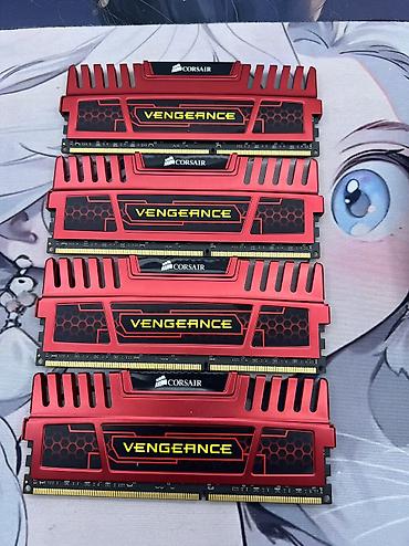 ssd 2: Оперативная память (RAM) для ПК, Б/у, Corsair, 32 ГБ, DDR3, 1866 МГц — 2
