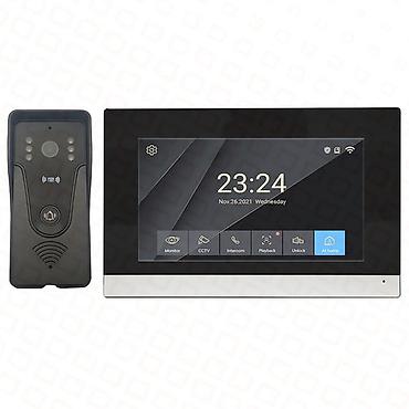 kamera monitörü: Wi‑Fi video domofon və müşahidə sistemi dəsti Xüsusiyyətlər: - 7–10 — 1
