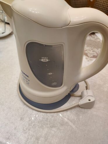 Техника для приготовления еды: Электрочайник Tefal, 1 - 1.5 л, Б/у, Самовывоз