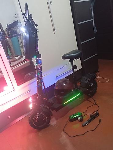 elektrikli sc: Elektrik skuter – Faster RS7 - Güclü, iri təkərli elektrik skuter - — 10