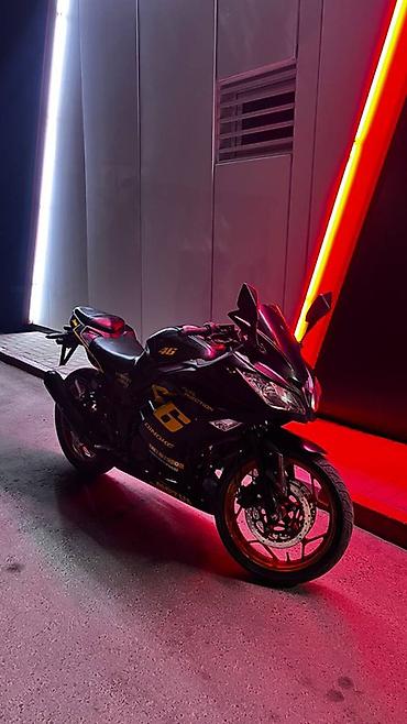 Спортбайк Kawasaki, 300 куб. см, Бензин, Взрослый, Б/у