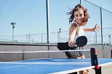 Stoni sportovi: Prenosiva, uvlačiva mrežica za stoni tenis – Crivit - Univerzalna — 7